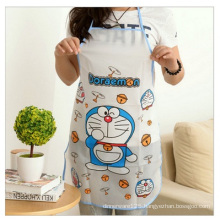 Cartoon Kitchen Apron, PVC Waterproof Antifouling Apron, Lovely Oil Sleeveless Apron